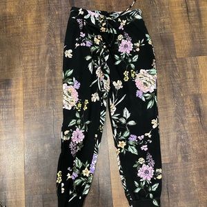 Floral Joggers
